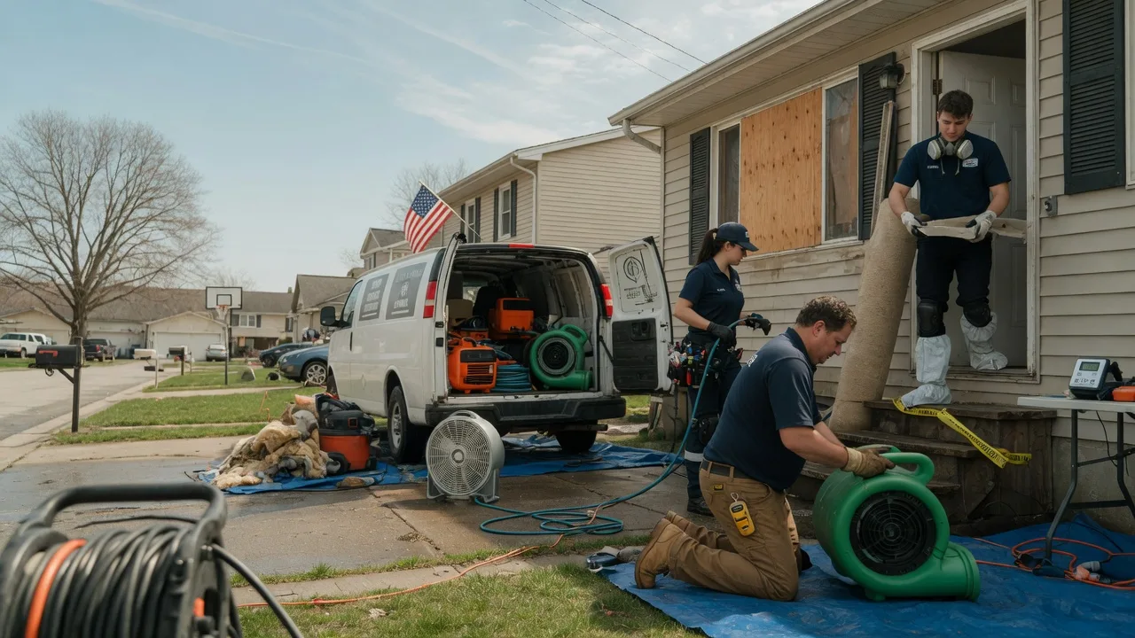 Water Damage Restoration in Virginia near me